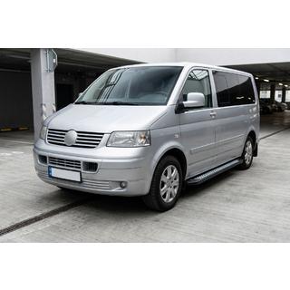 Side steps New Vision Black (2 stuks, aluminium) Volkswagen T5 Transporter 2003–2010 foto 1