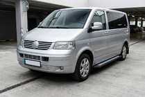 Volkswagen T5 Multivan 2003–2010 Side steps New Vision Black (2 stuks, aluminium) Korte wielbasis foto 1
