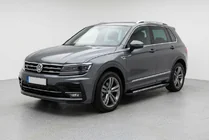 Volkswagen Tiguan 2016–2023 Side steps New Vision Black (2 stuks, aluminium) foto 1