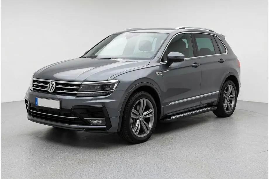 Volkswagen Tiguan 2016–2023 Side steps New Vision Black (2 stuks, aluminium) Image