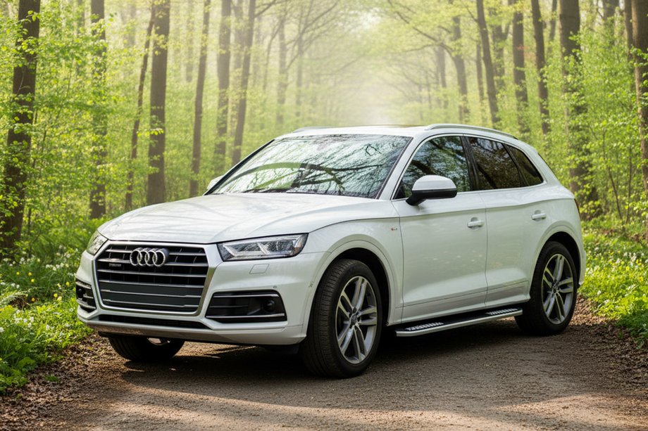 Audi Q5 2017–2025 Tayga V2 side steps (2 stuks, aluminium) Image