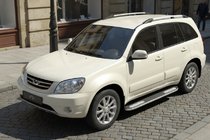 Chery Tiggo 1 2005–2016 Tayga V2 side steps (2 stuks, aluminium) foto 1
