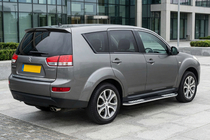 Citroen C-Crosser 2007–2013 Tayga V2 side steps (2 stuks, aluminium) foto 1
