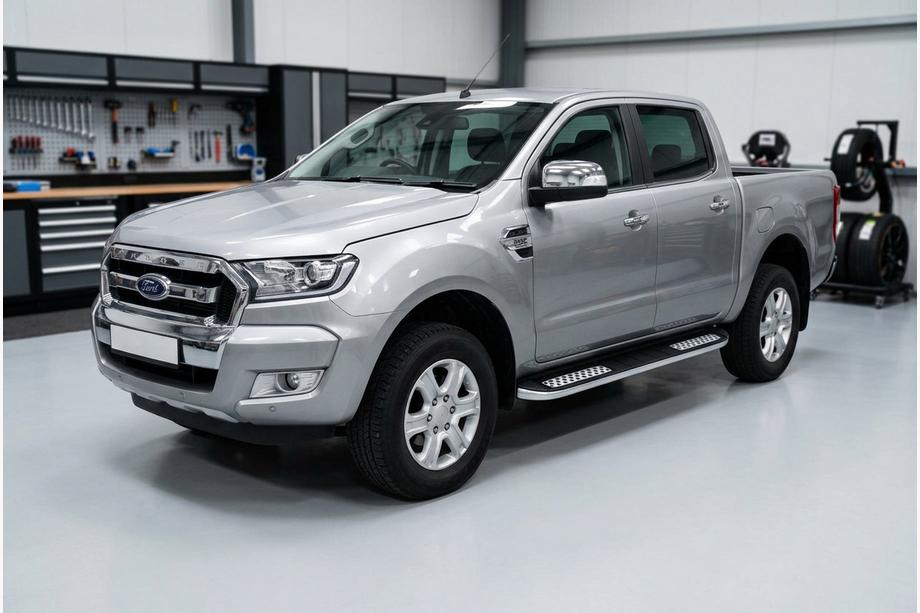 Ford Ranger 2011–2022 Tayga V2 side steps (2 stuks, aluminium) Image