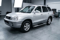 Hyundai Santa Fe 1 2000–2006 Tayga V2 side steps (2 stuks, aluminium) foto 1