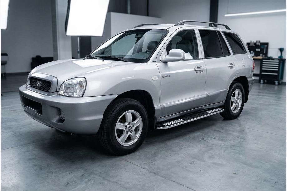 Hyundai Santa Fe 1 2000–2006 Tayga V2 side steps (2 stuks, aluminium) Image