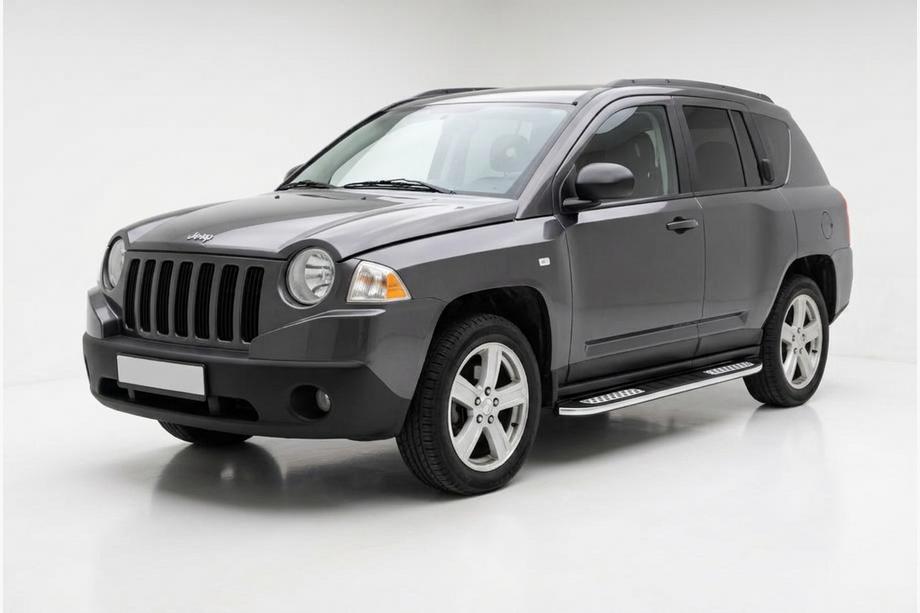 Jeep Compass 2006–2016 Tayga V2 side steps (2 stuks, aluminium) Image
