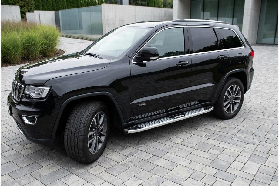 Jeep Grand Cherokee WK2 2010–2021 Tayga V2 side steps (2 stuks, aluminium) Image
