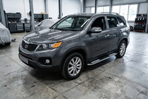 Kia Sorento II XM 2009–2014 Tayga V2 side steps (2 stuks, aluminium) 2013-2016 foto 1