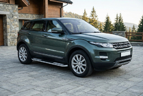 Range Rover Evoque 2012–2018 Tayga V2 side steps (2 stuks, aluminium) foto 1