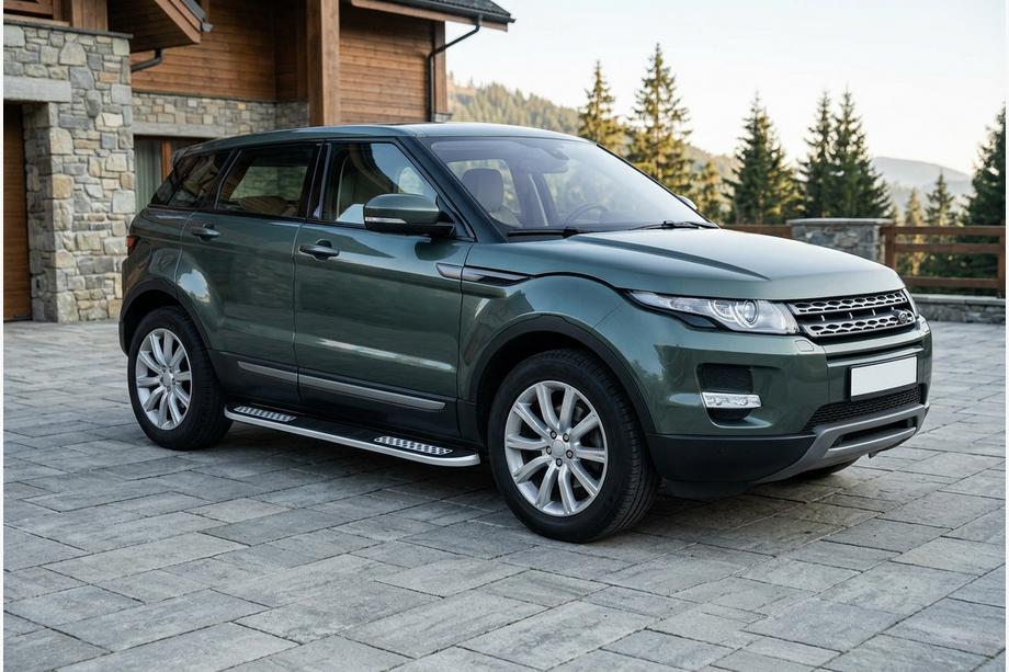 Range Rover Evoque 2012–2018 Tayga V2 side steps (2 stuks, aluminium) Image