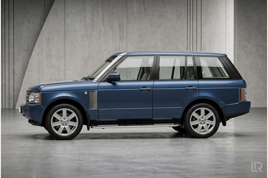 Range Rover III L322 2002–2012 Tayga V2 side steps (2 stuks, aluminium) Image