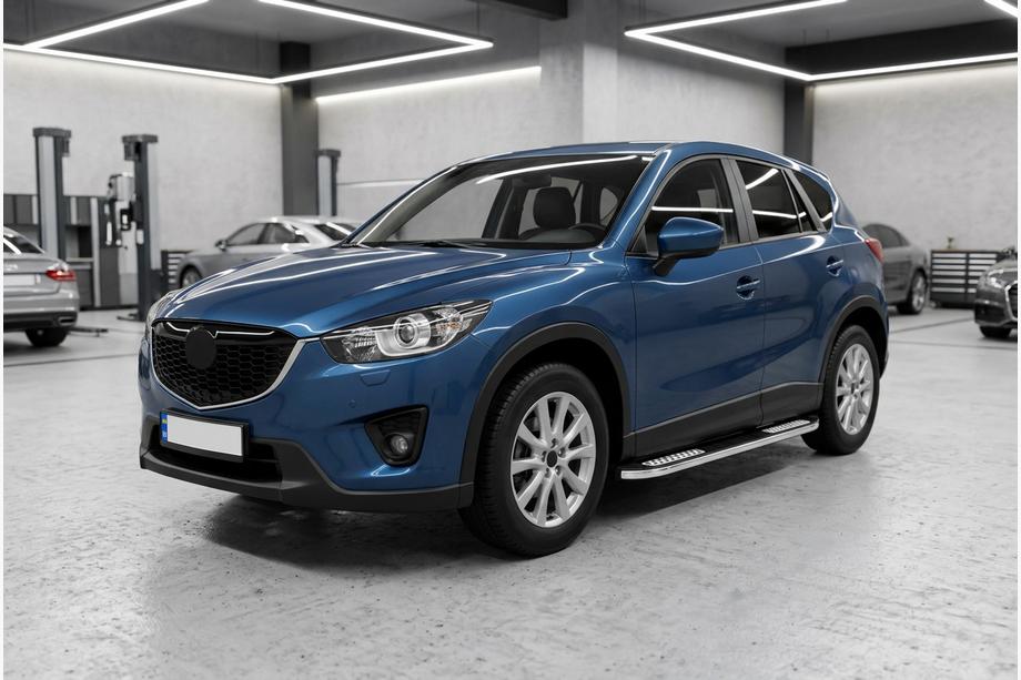 Mazda CX-5 2012–2017 Tayga V2 side steps (2 stuks, aluminium) Foto 1