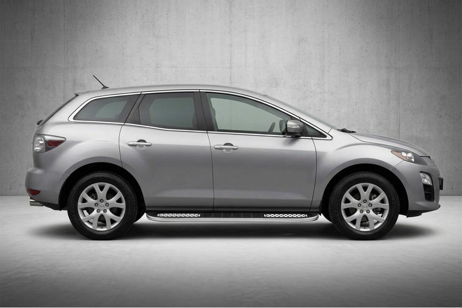 Mazda CX-7 2006–2012 Tayga V2 side steps (2 stuks, aluminium) Image