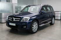 Mercedes GLK-klasse X204 2008–2015 Tayga V2 side steps (2 stuks, aluminium) foto 1