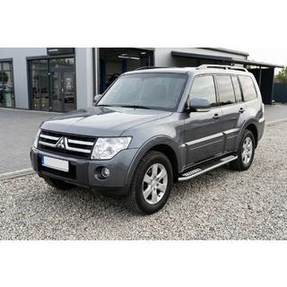 Tayga V2 side steps (2 stuks, aluminium) Mitsubishi Pajero Wagon IV 2006–2021 foto 1