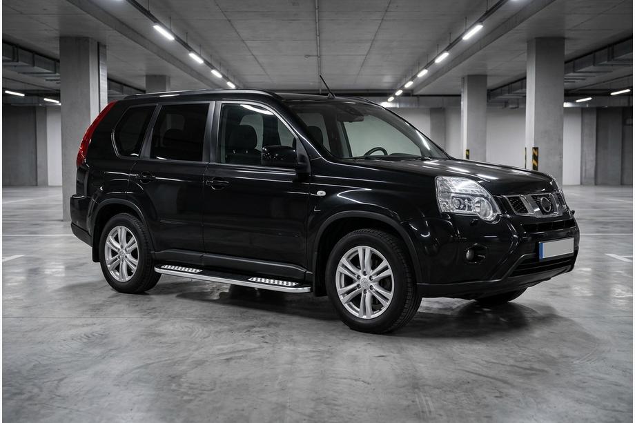 Nissan X-trail T31 2007–2014 Tayga V2 side steps (2 stuks, aluminium) Image