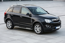 Opel Antara 2006–2017 Side steps Tayga V2 (2 stuks, aluminium) foto 1
