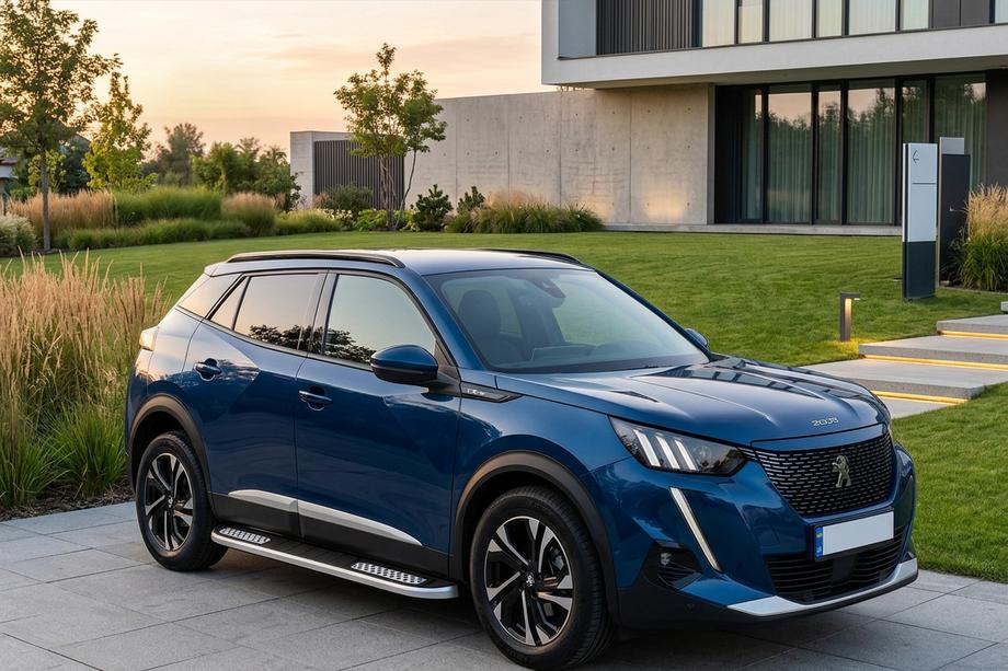 Peugeot 3008 2016–2023 Tayga V2 side steps (2 stuks, aluminium) Foto 1