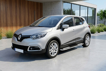 Renault Captur 2013–2019 Tayga V2 side steps (2 stuks, aluminium) foto 1
