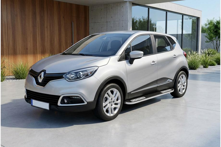 Renault Captur 2013–2019 Tayga V2 side steps (2 stuks, aluminium) Image