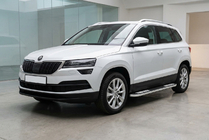 Skoda Karoq 2018– Tayga V2 side steps (2 stuks, aluminium) foto 1