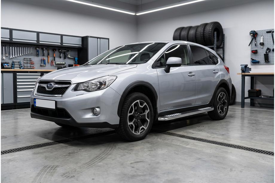 Subaru XV 2011–2017 Tayga V2 side steps (2 stuks, aluminium) Image