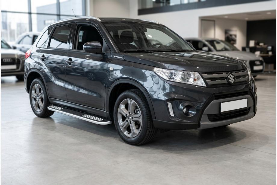 Suzuki Vitara 2015– Tayga V2 side steps (2 stuks, aluminium) Image