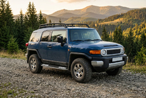 Toyota FJ Cruiser 2006–2022 Tayga V2 side steps (2 stuks, aluminium) foto 1