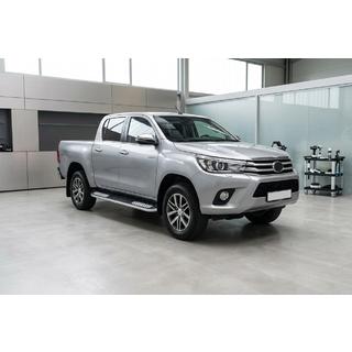 Tayga V2 side steps (2 stuks, aluminium) Toyota Hilux 2015– foto 1