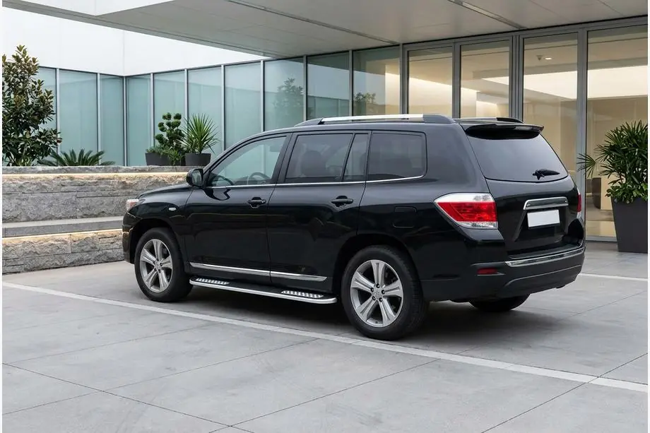 Toyota Highlander 2008–2013 Tayga V2 side steps (2 stuks, aluminium) Image
