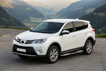 Toyota Rav 4 2013–2018 Tayga V2 side steps (2 stuks, aluminium) foto 1