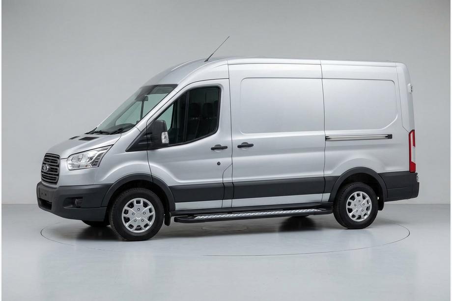 Ford Transit 2014– Side steps New Vision Black (2 stuks, aluminium) L1 (Regular) Image