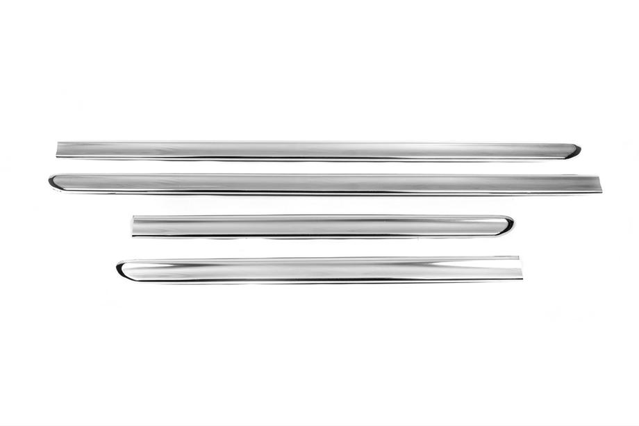 Fiat Doblo I 2001–2005 Deur sierlijst (set 4 stuks, RVS) Foto 2