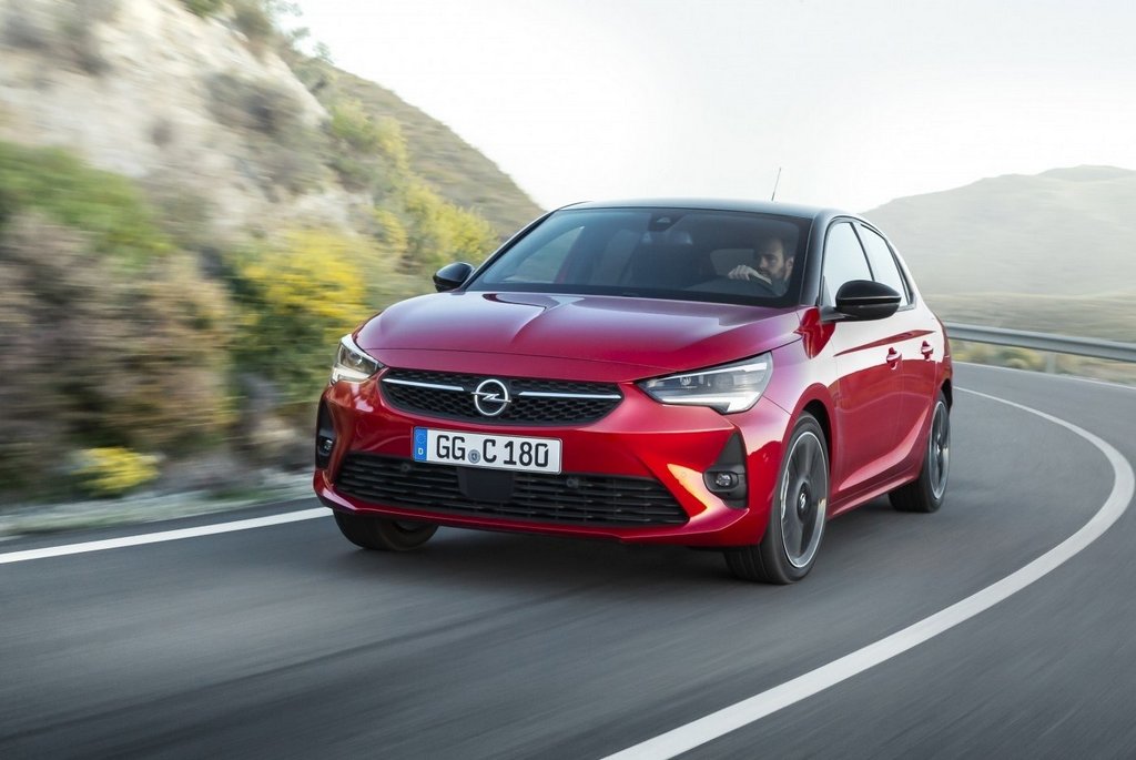 Vijfdeurs Opel Corsa hatchback van de zesde generatie
