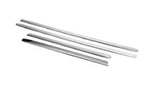 Fiat Doblo I 2005–2010 Deurstrips smal model (4 stuks, RVS) OmsaLine - Italiaans roestvrij staal foto 8