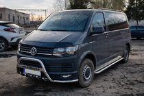 Volkswagen T6 2015–2024 Bullbar WT004-ST (RVS) foto 5