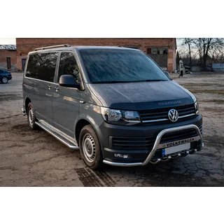 Bullbar WT004-ST (RVS) Volkswagen T6 2015–2024 foto 4