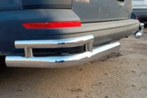 Volkswagen T6 2015–2024 Achterhoekstukken AK003-Double (2 st., RVS) foto 1
