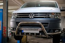 Volkswagen T5 2010–2015 Bullbar WT004ST (RVS) foto 1