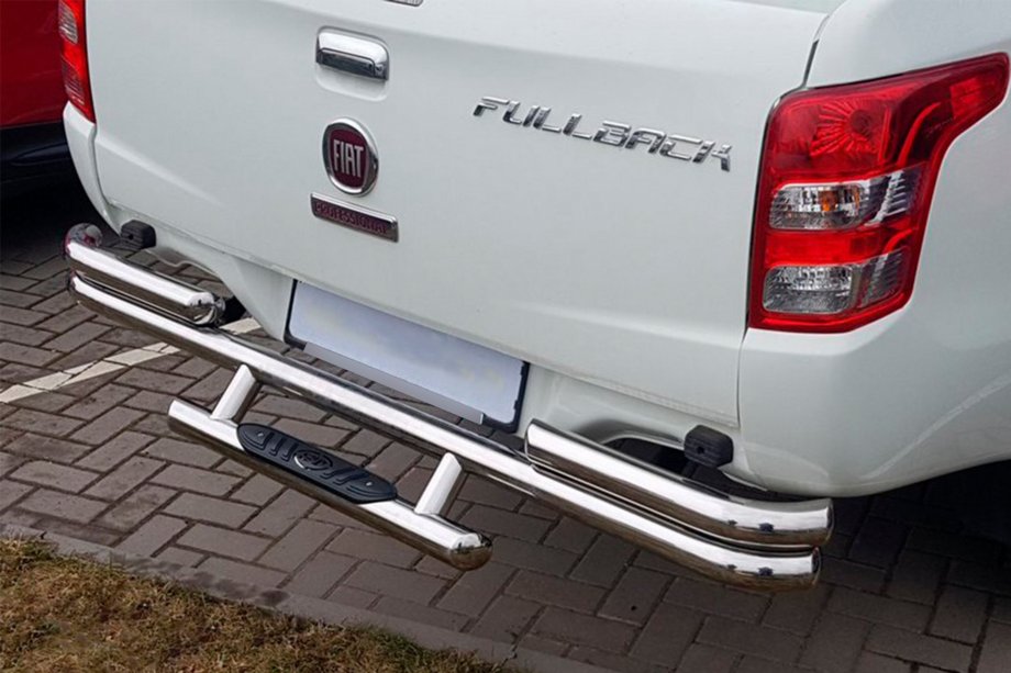 Fiat Fullback 2016– Achterbeschermbeugel AK-Special (RVS) Image