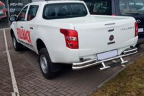 Mitsubishi L200 2015–2024 Achterbeschermbeugel AK-Special (RVS) foto 5