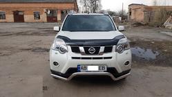 Nissan X-trail T31 2007–2014 Voorbeschermbeugel ST007 (RVS) foto 3