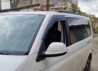 Volkswagen T5 2010–2015 Geïntegreerde dakrails (zwart) Lange wielbasis foto 40