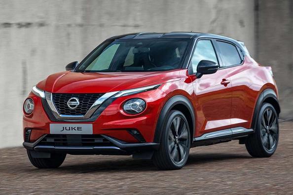 Nissan Juke crossover, modeljaar 2020