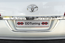 Toyota Land Cruiser 200 2007–2021 Standaard kentekenplaathouder Wit foto 2