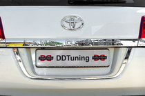Toyota Land Cruiser 200 2007–2021 Standaard kentekenplaathouder Wit foto 6