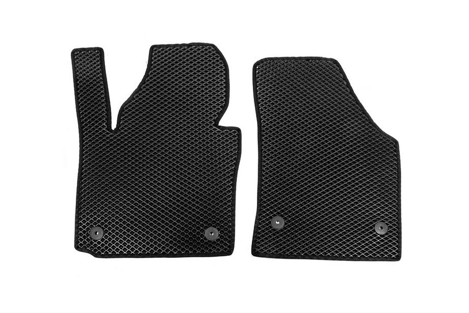 Volkswagen Caddy 2004–2010 EVA automatten (zwart) 5-delig, voor en achter (standaard, 1 schuifdeur) Foto 24