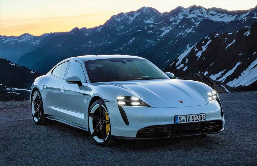 Elektrische sport-sedan met vierwielaandrijving: Porsche Taycan