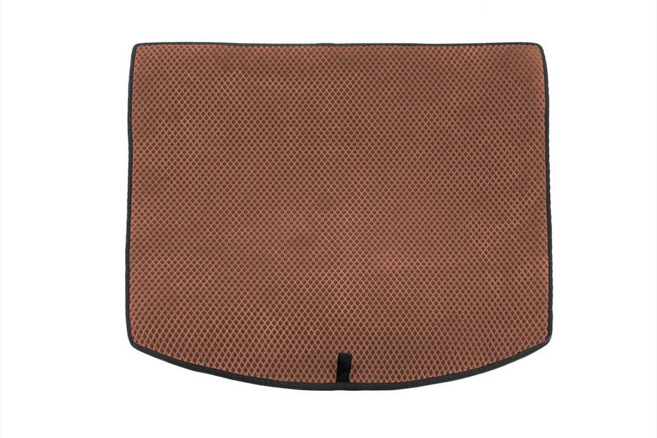 Volkswagen Touran 2003–2010 Kofferbakmat (EVA, 5-zits, baksteenrood) Image